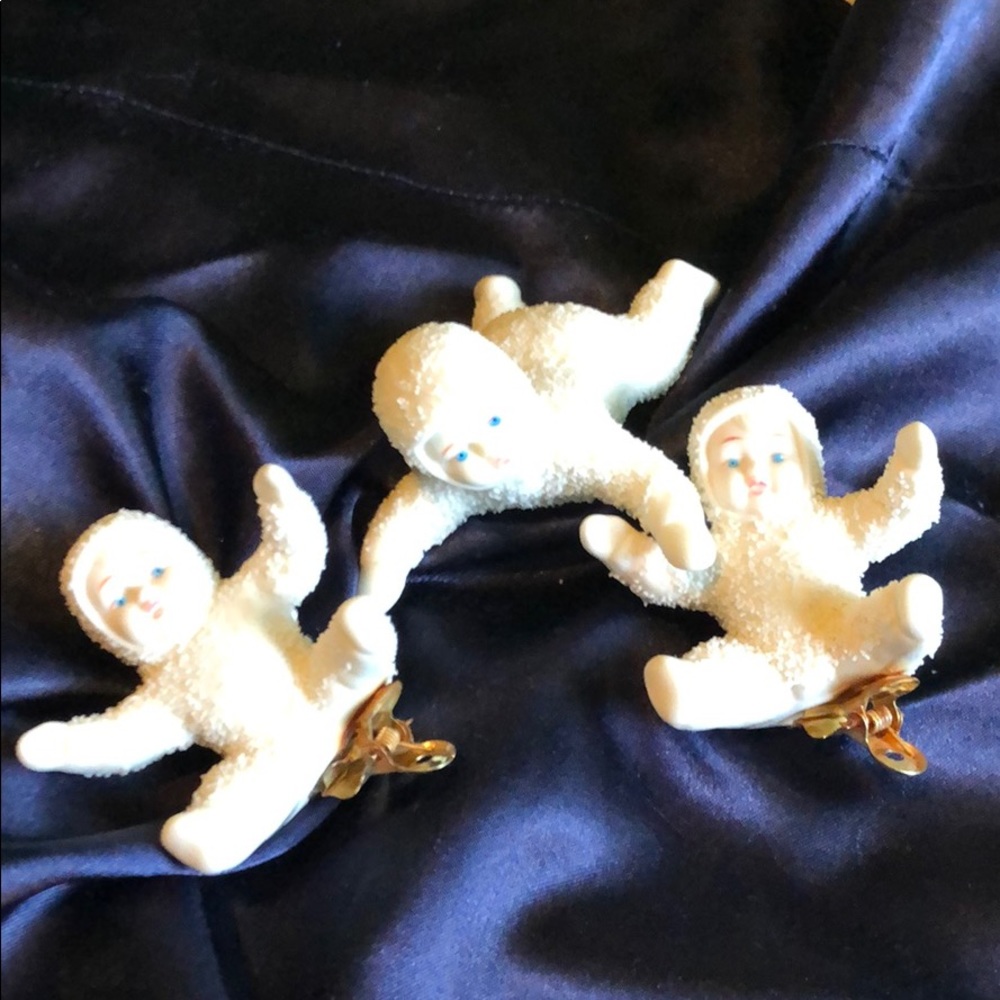 Snow babies ornaments